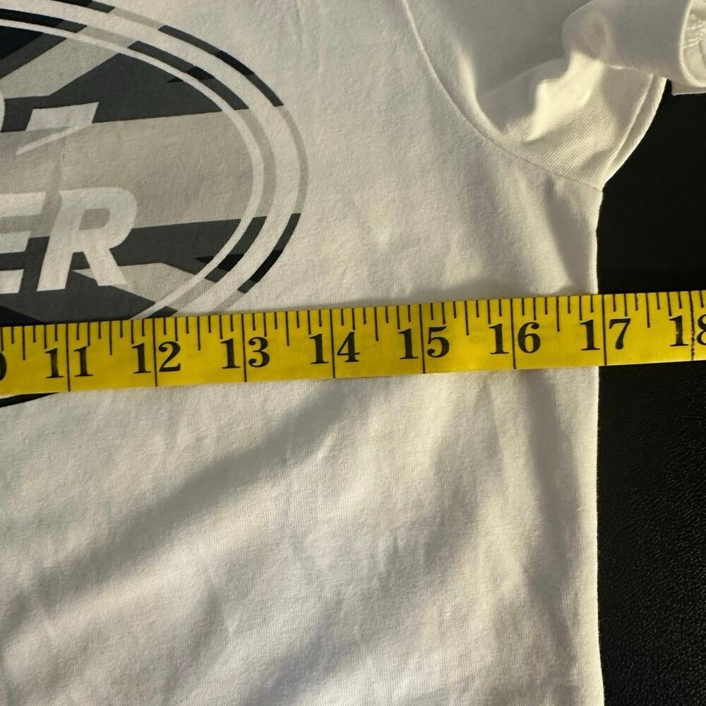 Land Rover Union Jack Graphic Tee British Y2K White T-Shirt Women’s S - Picture 8 of 9
